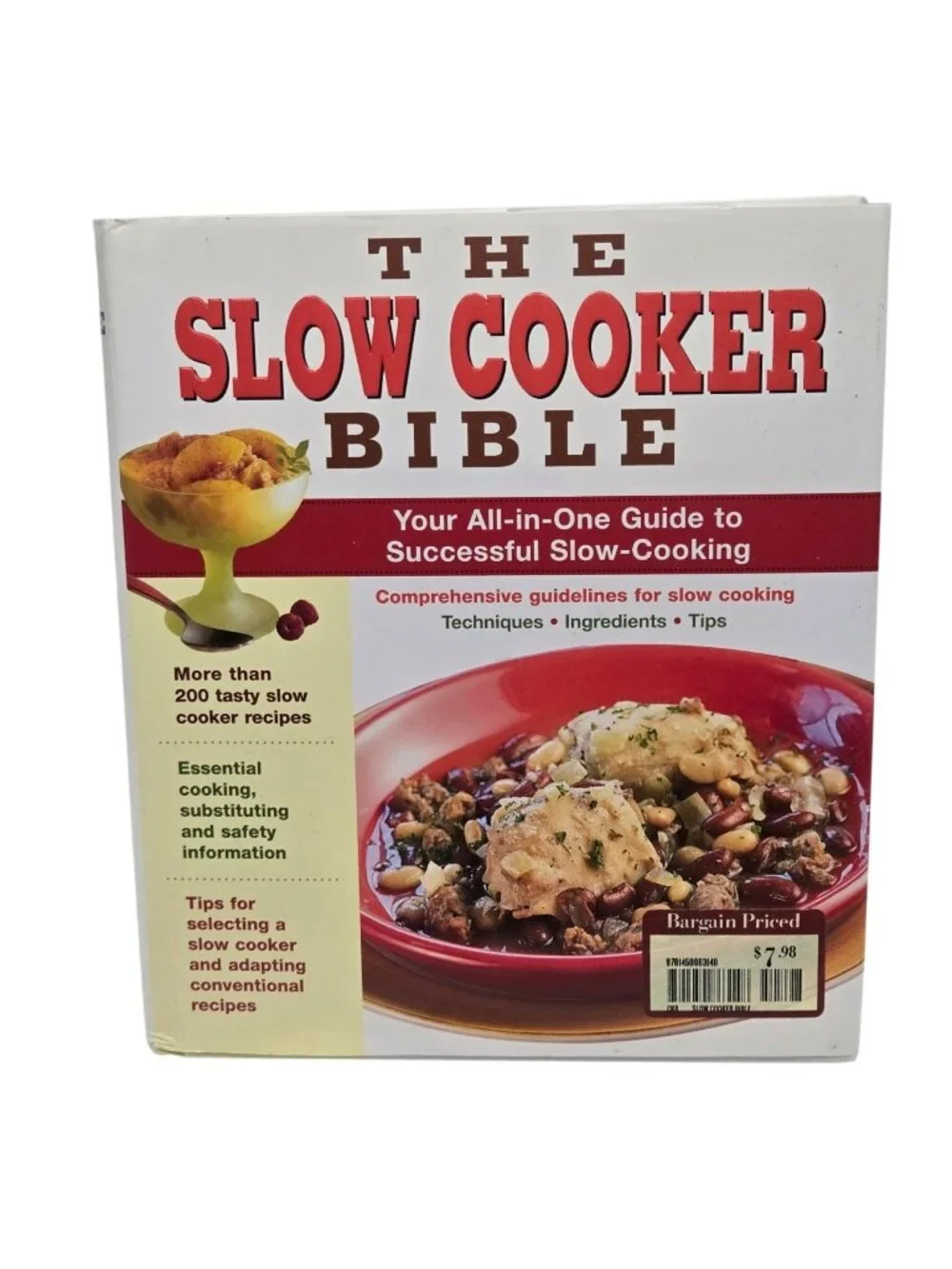The Slow Cooker Bible Cookbook Over 200 Recipes Crockpot Recipe Book 2005